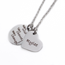 Silver Dandelion Wish Necklace "Make a Wish. Take a Chance. Make a Change"