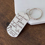 Football coach keychain appreciation thank you gift