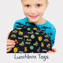 Kids Backpack and Lunchbox Tags