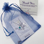 blue organza bag from Stamps of Love