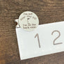 marker on ruler to show 1.25" width size