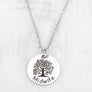 Midwife Tree of Life Silver Necklace
