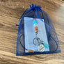 Nurse lanyard packaged in blue organza bag