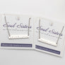set of 2 soul sisters morse code necklaces in silver