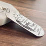 side view of keychain