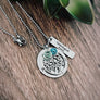 necklace showing the lobster necklace chain clasp