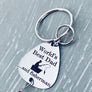 close up of keyring