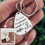 back of fishing lure personalized with "you Hooked Me. Love, Lindsay"