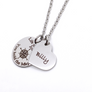 "Life is a Journey. You hold the Map" Compass Necklace