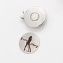 silver magnetic hat clip