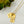 Yellow Gold "mama" heart charm necklace with 2 rectangle name tags engraved with "David 8.7.12". second tag with "Isella 6.27.19"