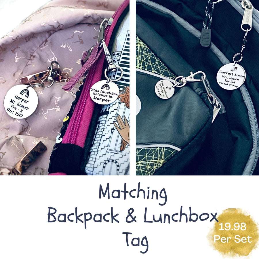 Backpack/Lunch Box Tags