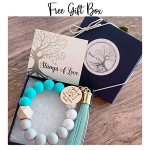 Wristlet in free gift box from stamps of love