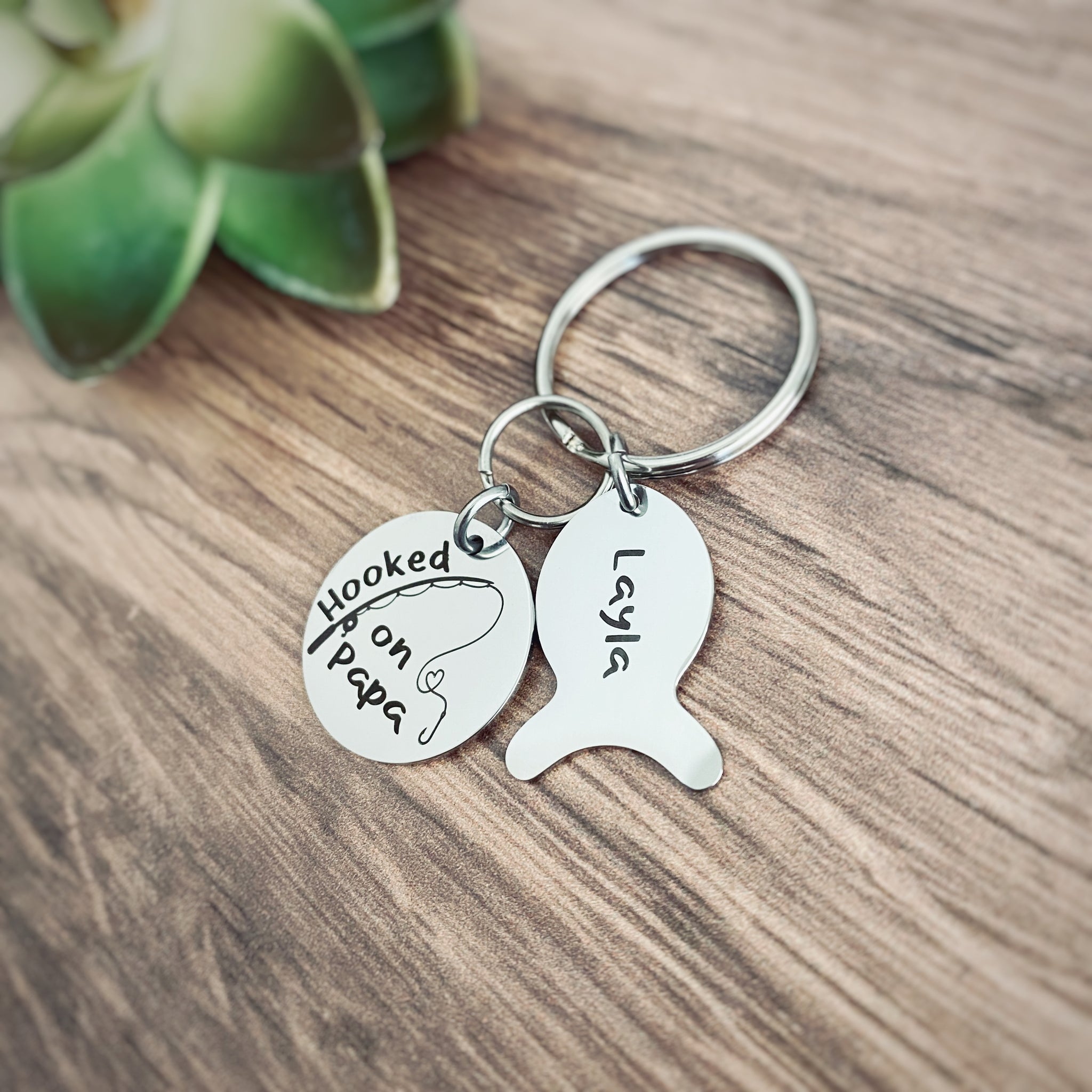 Step Dad Fishing Gift, Personalized Dad Keychain, Step Dad Keychain, Gift  for Step Dad, Father's Day Gift, Fishing Keychain, Gift for Him