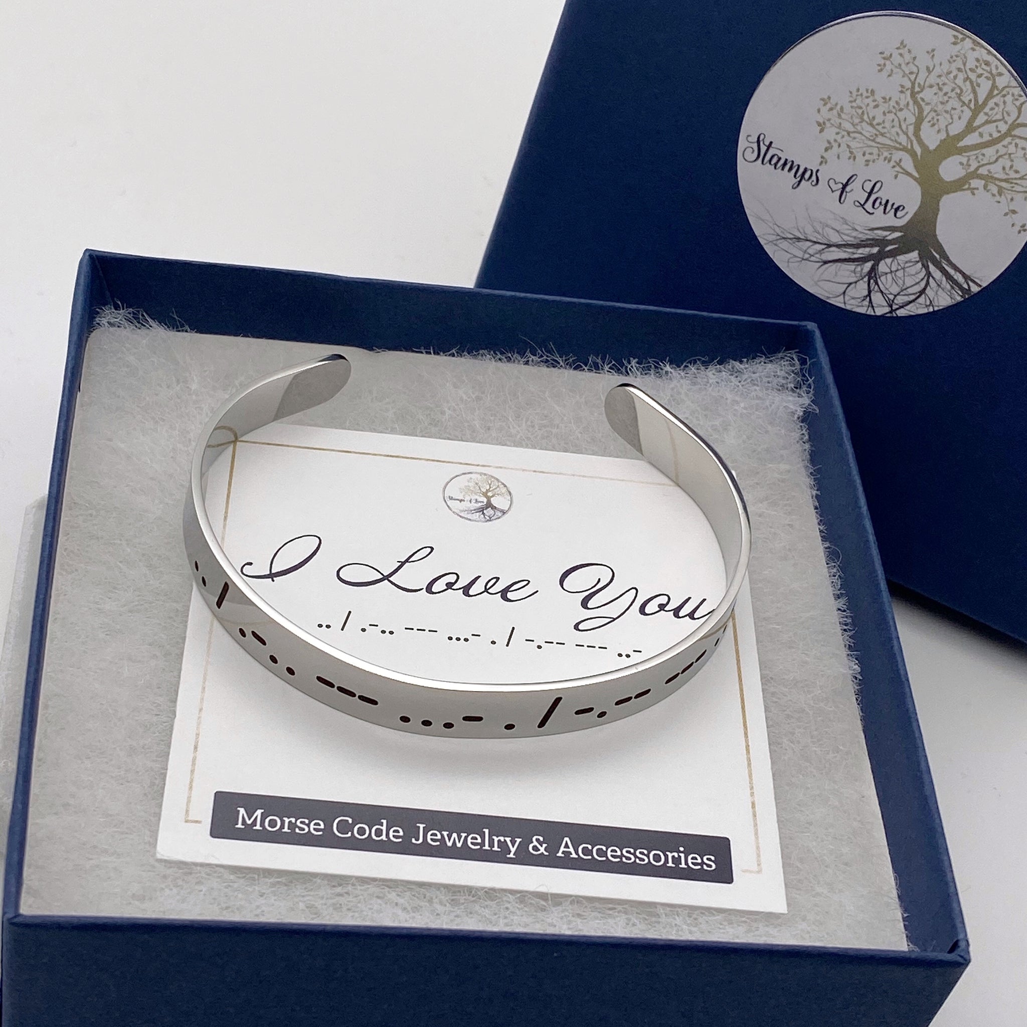 I Love You Morse Code Bracelet – Stamps of Love, LLC