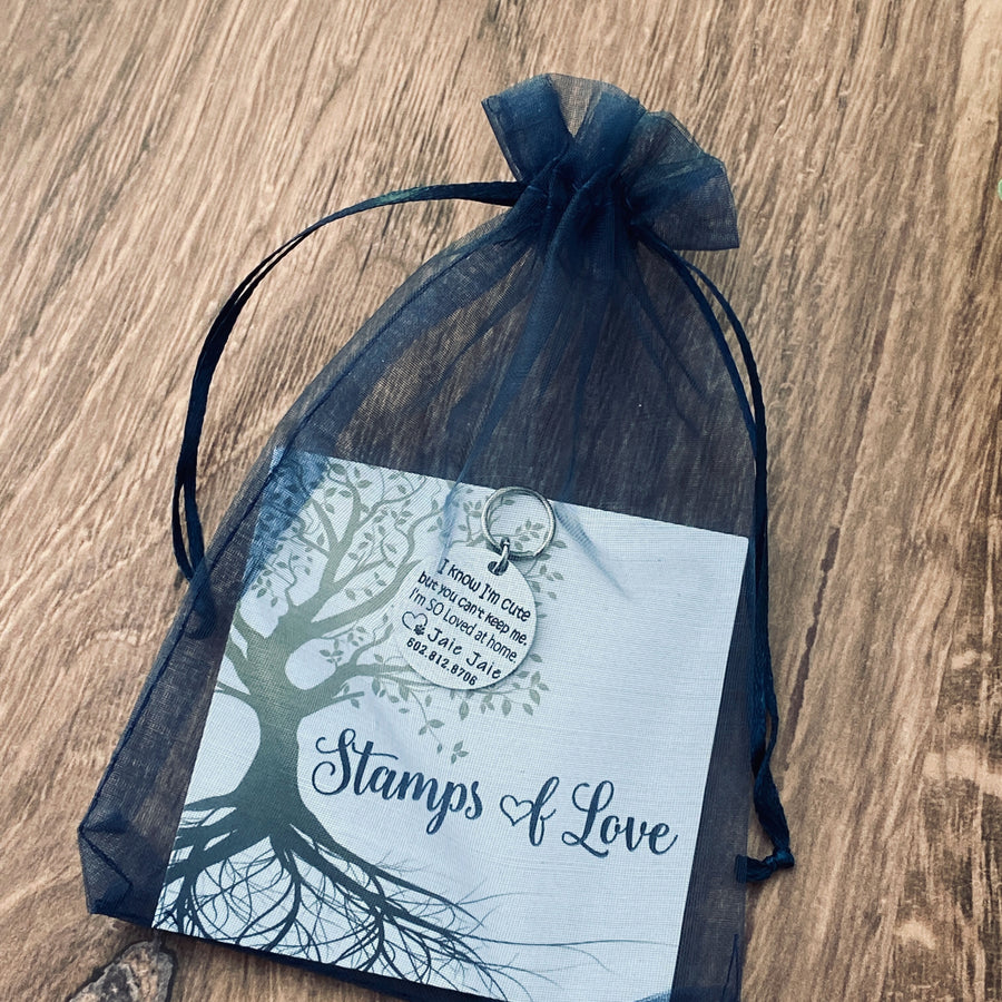 free stamps of love gift bag