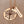 A 1-inch round stainless steel plated rose gold disc engraved with a tree of life symbol and the verbiage "it takes a BIG heart to shape little minds." Next to the disc is attached a 1-inch rectangle tag engraved with the name "Mrs. Bowdish". Both Charms are attached to a rose gold cable chain