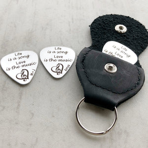 personalized options for guitar pick