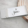 personalize the back of the money clip