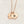 rose gold 2 disc pendant necklace with the initials I and B and date of birth engraved 3.11.19 and 6.25.21