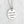 .75 inch silver stainless steel round disc engraved with "never miss a chance to dance"