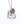 silver open heart necklace engraved with children's names and birthstones. a feet charm hangs in the center of the heart and birthstones