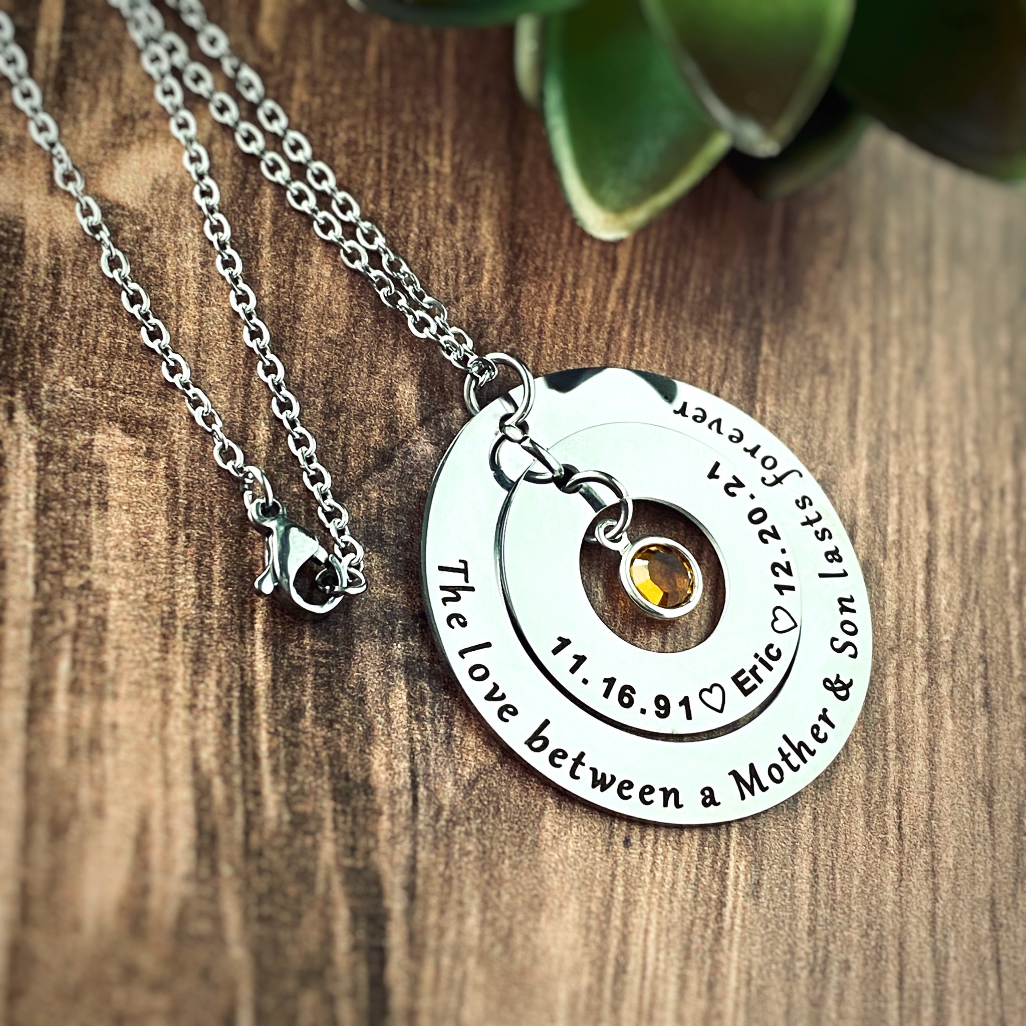 Custom Pet Necklace Personalized Photo Name Disc Pendants Memorial Necklaces  Pet Remembrance Jewelry Gifts - Customized Necklaces - AliExpress